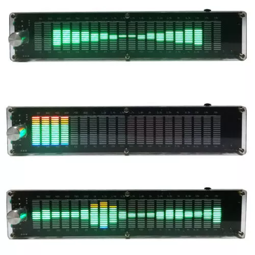 Music Spectrum EQ LED Sound Level DSP Equalizer 15 Band Rhythm Analyzer Display