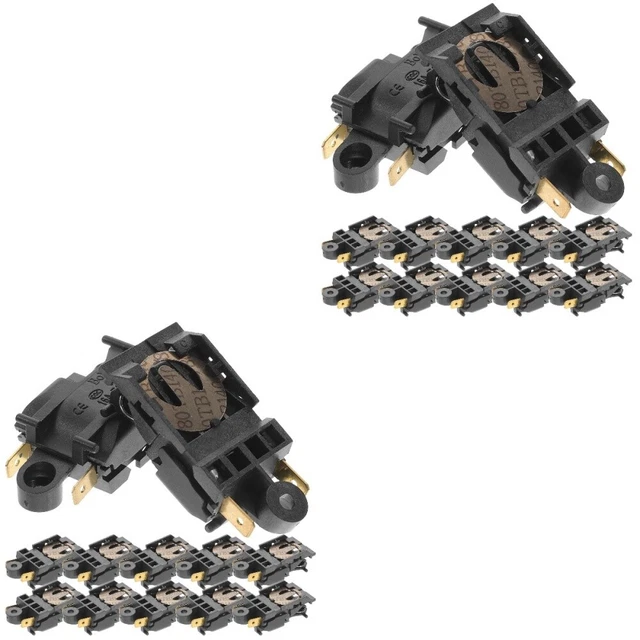 24 Pcs Thermostat Control Switch Kettle Switch Water Heater Thermostat Variety