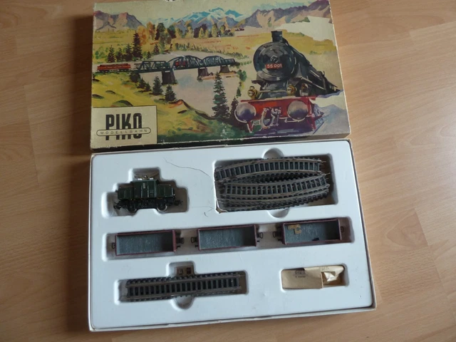 Piko Güterzug m. Lok E 69 05 Deutsche Reichsbahn + OVP*Modellbahn*alt