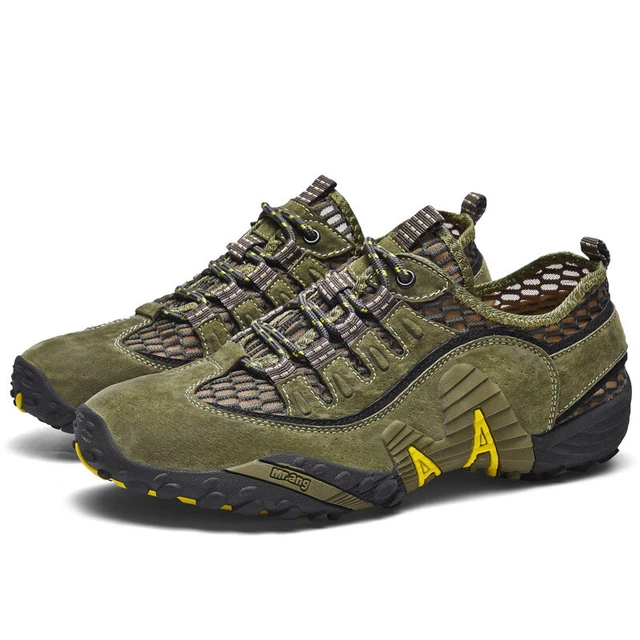 2024 Outdoor Casual Shoes Mesh Breathable Hollow Hiking Shoes