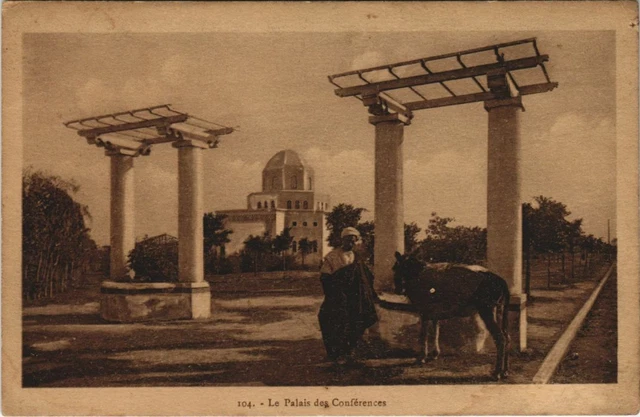 CPA AK MAROC CASABLANCA Le Palais Conferences Flanders (37661)