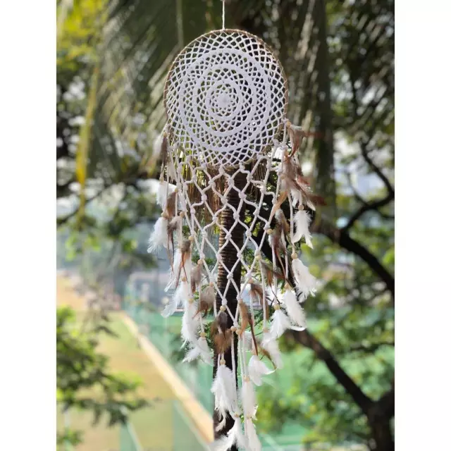Dream Catcher ~ Macrame Wall Hanging ~ Handmade Mandala Hangings for Positivi...