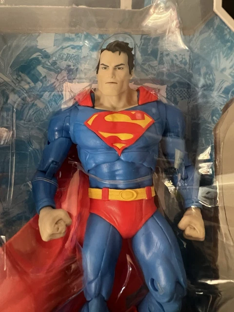 Figura De Superman (Hush) De McFarlane – DC Multiverse 19 Cm Articulada, Coleccionable En Blíster