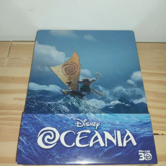 Moana Oceania SteelBook [Blu-ray] - VF NON INCLUSE - NEUF