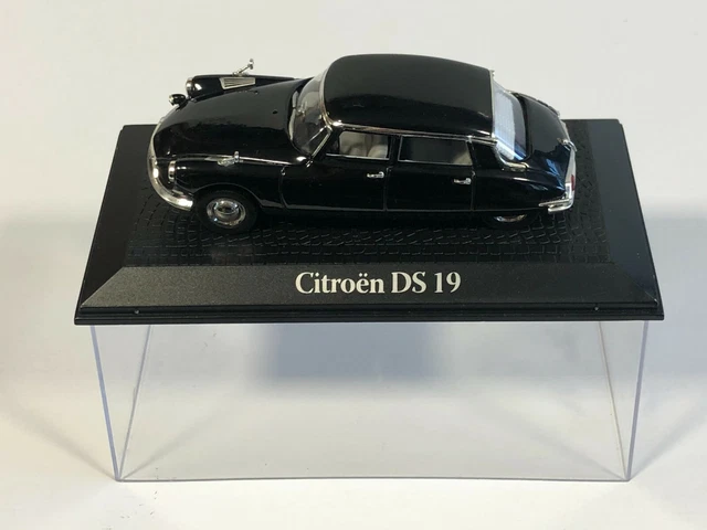 ALTAYA IXO Citroën DS 19 Noir 1/43 Voiture Miniature presse