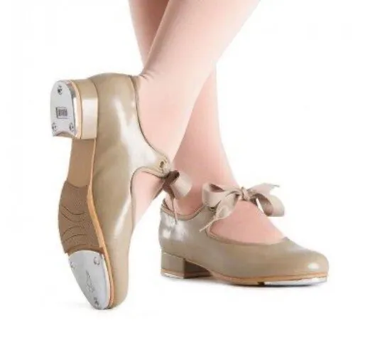 Bloch Annie Tyette Tan Tap Dance Womens Shoe Size 8