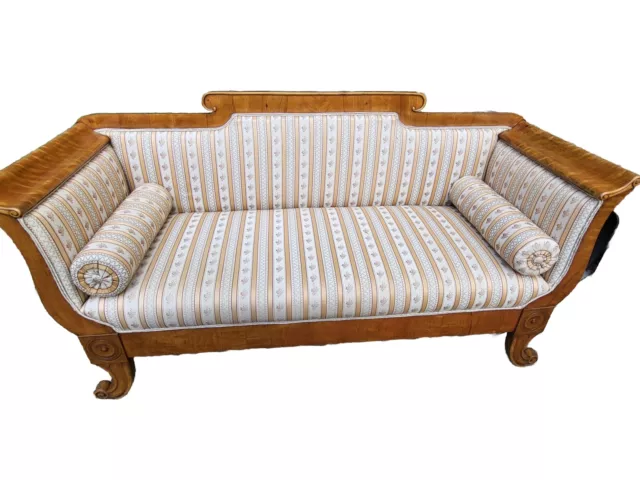 Biedermeier Couch Birke