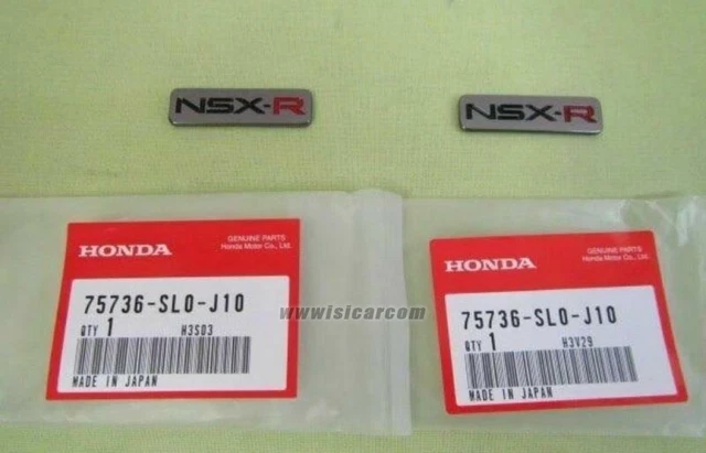 HONDA NSX-R NA1 Emblem Set Side 75736-Sl0-J10 Honda Spares Direct ...