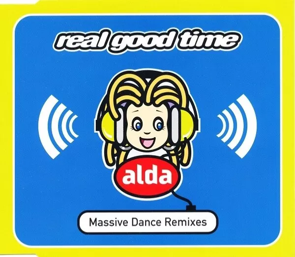 Alda Real Good Time Cd2 (Massive Dance Remixes) 4 Track Cd Single