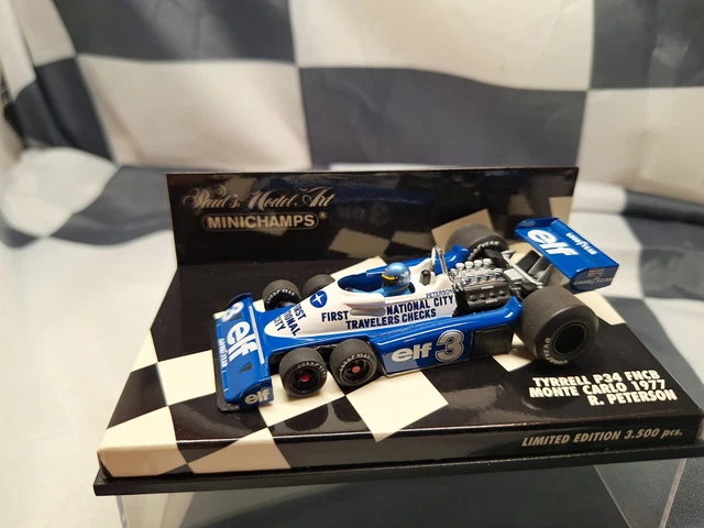 MINICHAMPS /F1 - 1977 Tyrrell P34 Fncb - Patrick Depailler