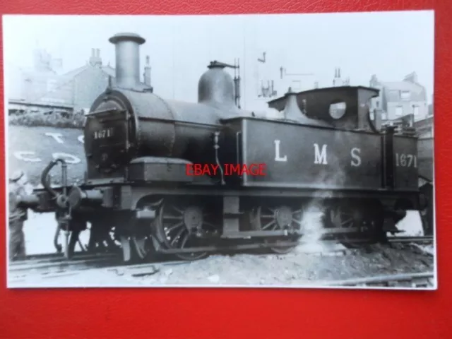 Photo  Lms Ex Midland Rly Class 1377/1552 Loco No 1671 Br 41671