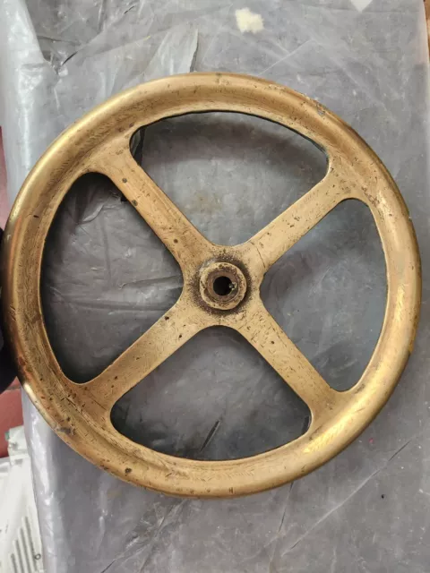 Bronze Navy Boat Ships Wheel