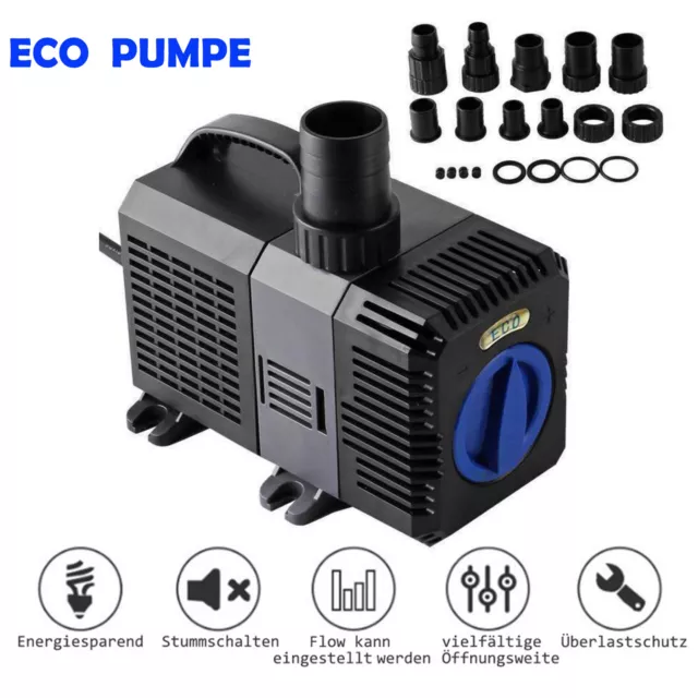 300010000L/H TEICHPUMPE SUPERECO Bachlaufpumpe CTP Filterpumpe Teich
