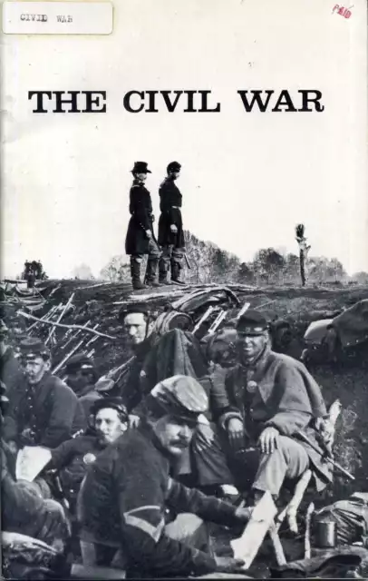 The Civil War by James I. Robertson Jr 1963 U.S. Centennial Commission 1961-1965
