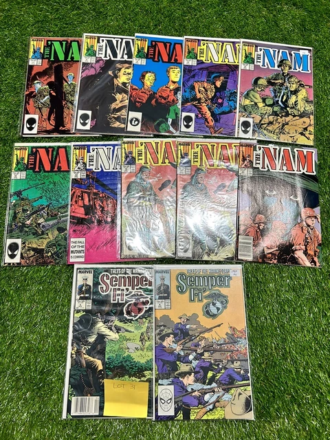 Vintage Comic Book Lot Semper Fi The Nam