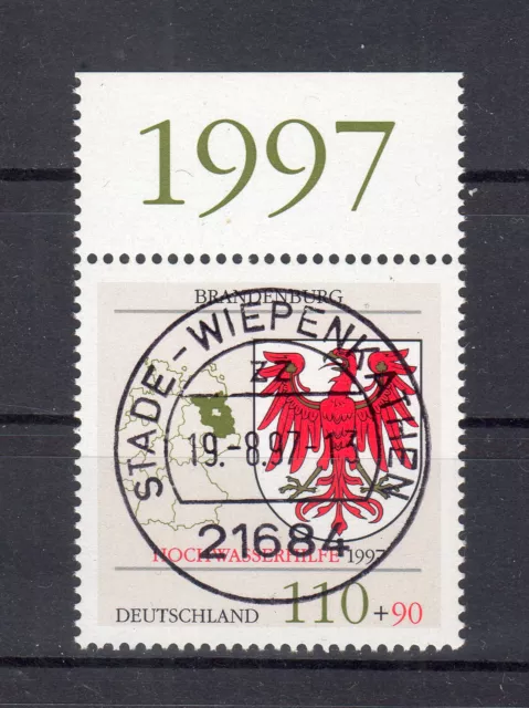 Bund BRD Mi Nr. 1941 Ersttag mit zentrischen Vollstempel Gummierung