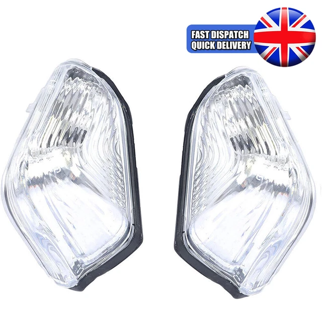 Left & Right Door Wing Mirror Indicator Lens For Mercedes Sprinter Vw Crafter Uk