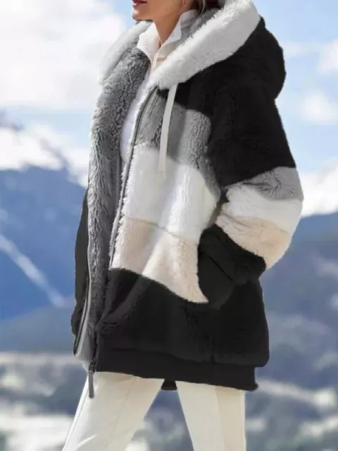 Manteau court sales chaud femme