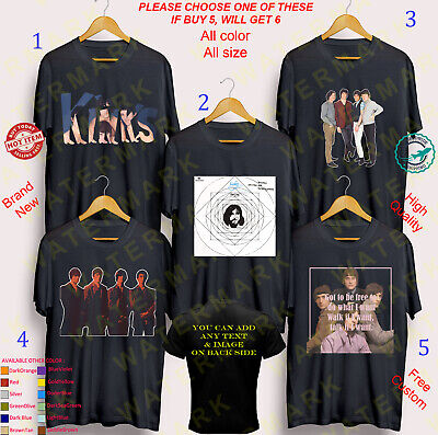 T-shirt THE KINKS Album Concert Album size Adult S-5XL Youth Infants