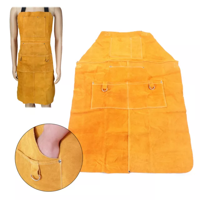 Chest Protection Work Shop High Safety Heat Flame Resistant Welding Aprona