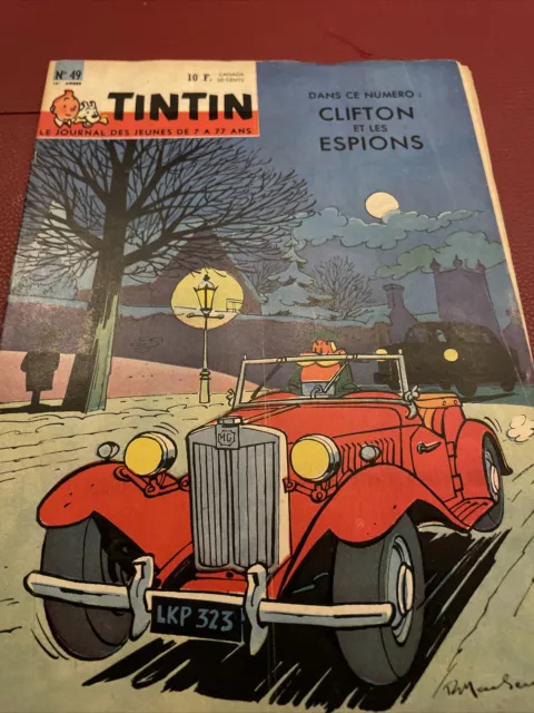 Tim Und Struppi Tintin 49 1960 Michel Vaillant Dan Cooper Blake Und Mortimer