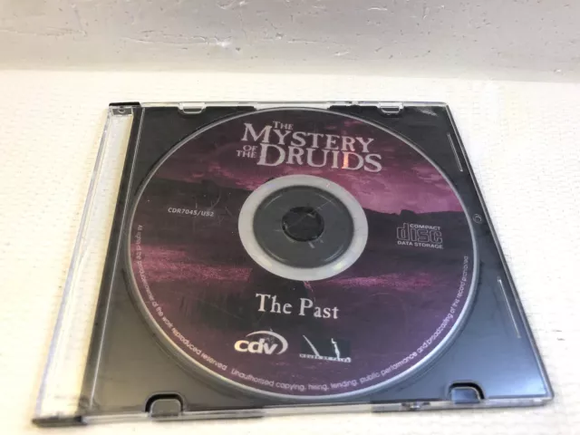 The Mystery of the Druids  The Past Disc Only PC Game CDV House Of Tales CDROM