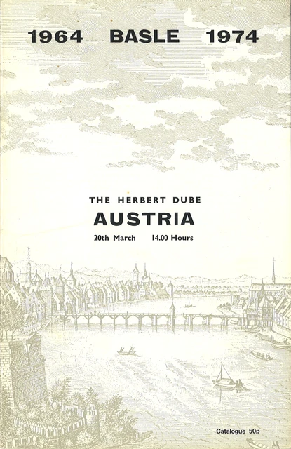 R. Lowe/Paul v. Gunten Auction 1974: The Herbert Dube AUSTRIA