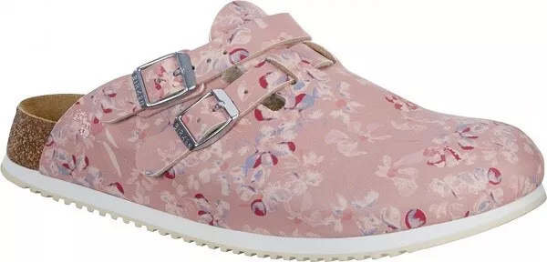 Birkenstock Damen Pantolette Kay 1016661 Flower Blumen Rose Superlauf 37-42 NEU