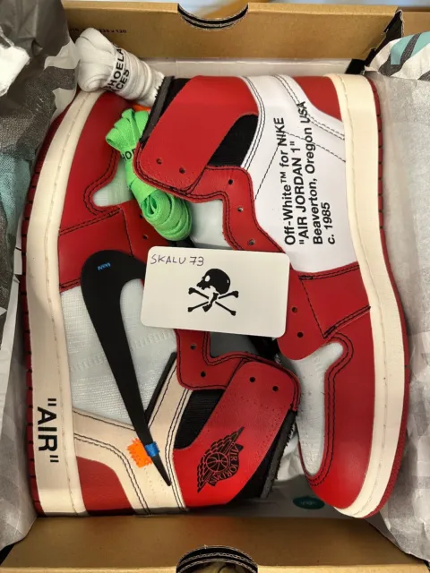 Jordan 1 Retro High Off-White Chicago (Signed by Virgil Abloh) – Curated by  Charbel