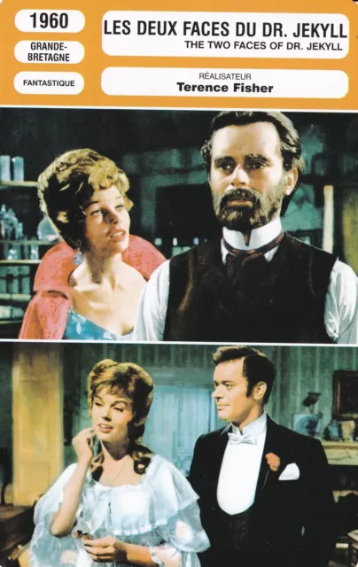 Fiche Cinema : Terence Fisher	Deux Faces Du Dr. Jekyll (Les)	1960