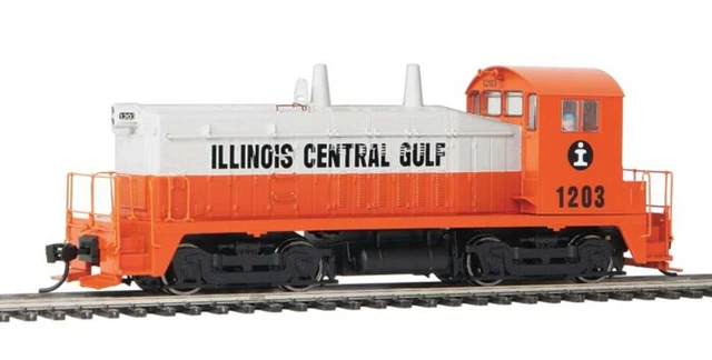 Walthers HO EMD SW7 Illinois Central Gulf ICG #1203 DC