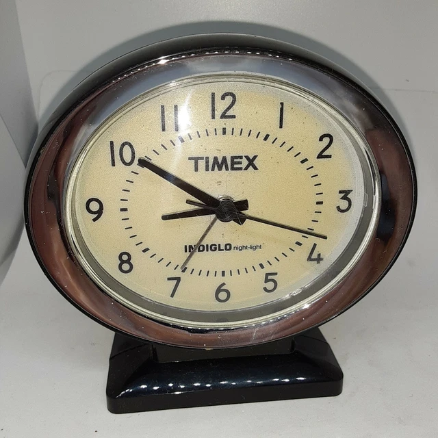 Timex indiglo travel alarm clock cheap