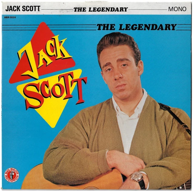 JACK SCOTT the legendary - LP vinyle 33T 25 cm BIG BEAT BBR 0024
