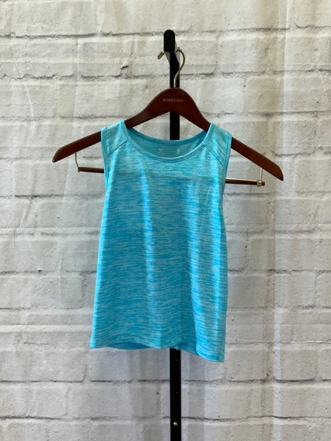 Xersion Everair Quick-Dri Tank Top, Big Girl's Size S, Blue NEW MSRP $20
