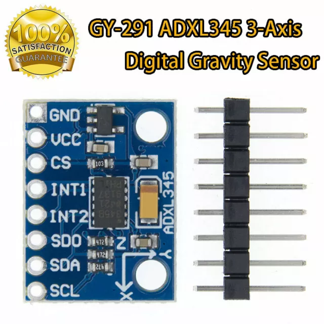 GY291 ADXL345 3Axis Gravity Acceleration Tilt Digital IIC/SPI Module For