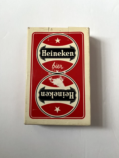 Vintage Heineken Beer Bridge/Canasta Cards