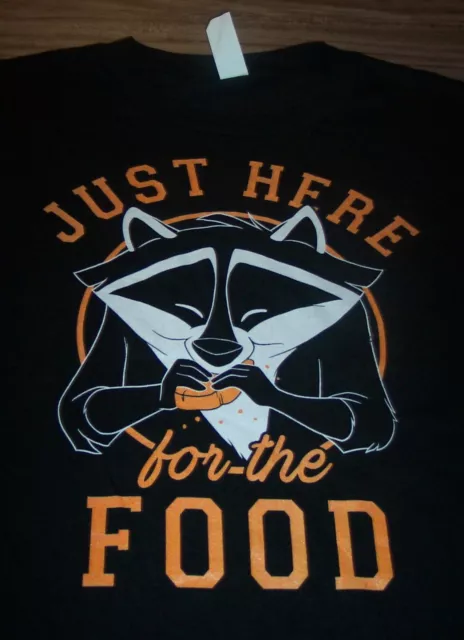 Walt Disney POCAHONTAS Meeko HERE FOR THE FOOD T-Shirt Big and Tall 3XL NEW