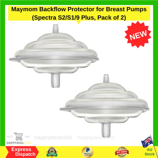 Backflow Protector for Breast Pumps (Spectra S2/S1/9 Plus, Pack of 2) BPA & DEHP