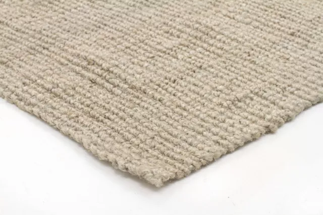 New Modern Luxury Popcorn Natural Rugs Jute Flatweave Floor Rug 3 Sizes *Sale* 2