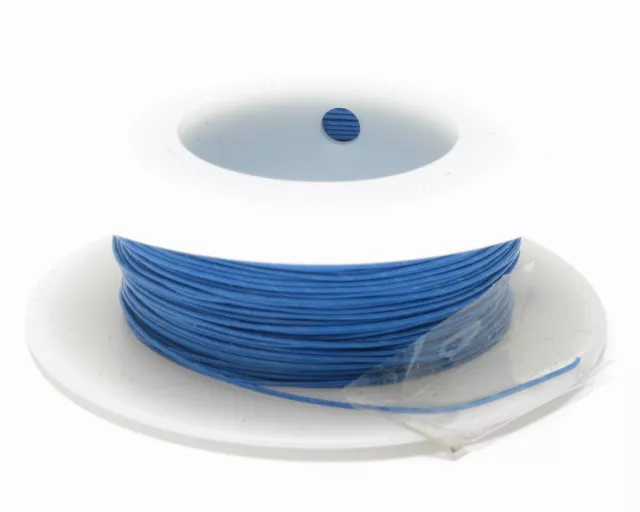 Kynar Wire Wrap Wire, 30AWG, 100ft Blue