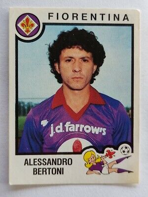 ALESSANDRO BERTONI *FIGURINA N.114* PANINI COLLEZIONE 1982/1983 FIORENTINA 
