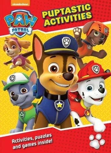 Parragon Publishing Nickelodeon PAW Patrol: 4-in-1 Activity Book Puzzles, Coloring, Games, and More for Kids