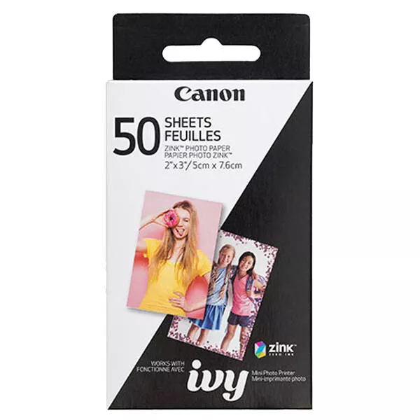 Canon MPPP50 Zink Mini Photo Printer Paper 2x3" - 50 Sheets