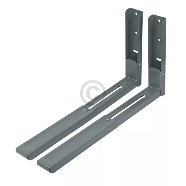 Wandhalter Mikrowelle silber ausziehbar Universal 2