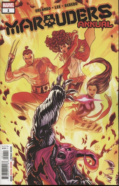 Marauders Annual 1 Vf/Nm Marvel Hohc 2022