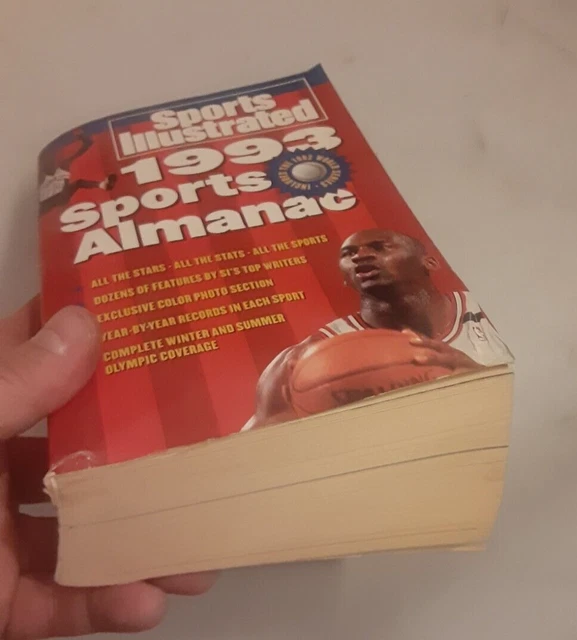SPORTS ILLUSTRATED ALMANAC 1993 Michael Jordan pages good but cover
