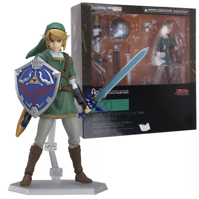 The Legend of Zelda: Twilight Princess Link Dx Ver. Figure Figma 320 Toy Gift