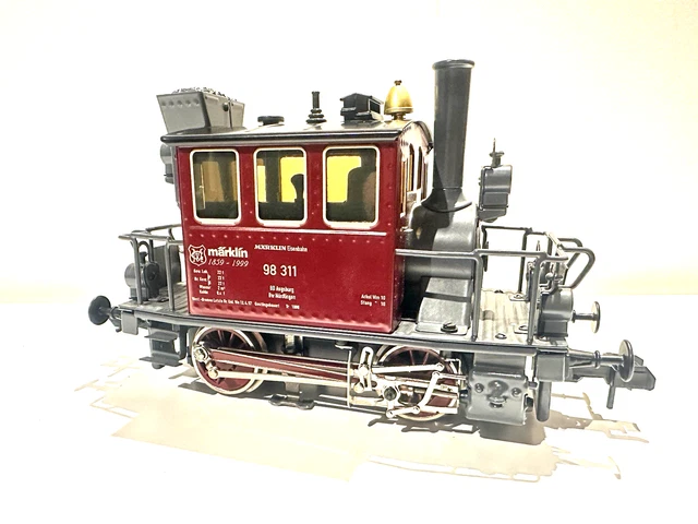 M RKLIN GAUGE 1 Steam Locomotive BR 98 311 Glass Box Delta Digital m-rklin-gauge-1-steam-locomotive-br-98-311-glass-box-delta-digital