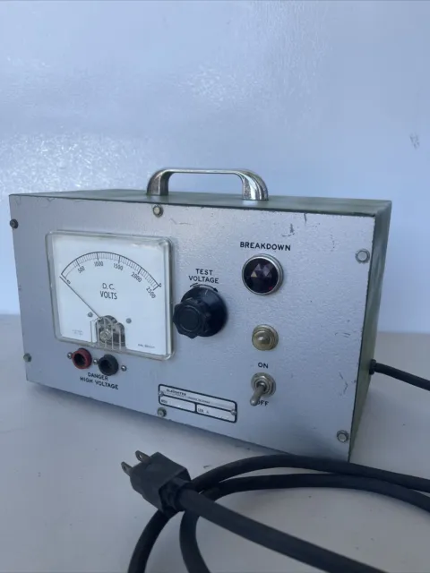 Used Slaughter Co. 108-2.5W Dialectric Tester in Good Condition