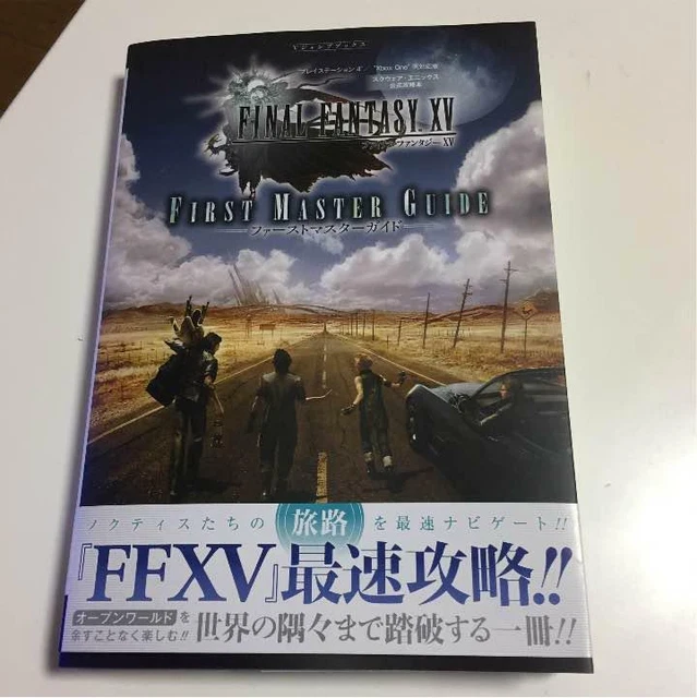 NEW FINAL FANTASY Xv 15 Official Strategy Guide Book First Master Guide